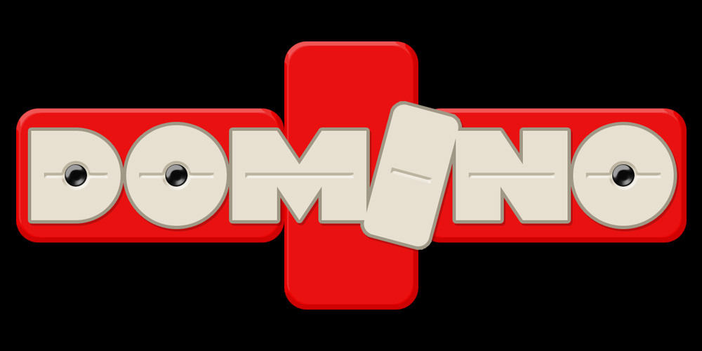 Domino game logo