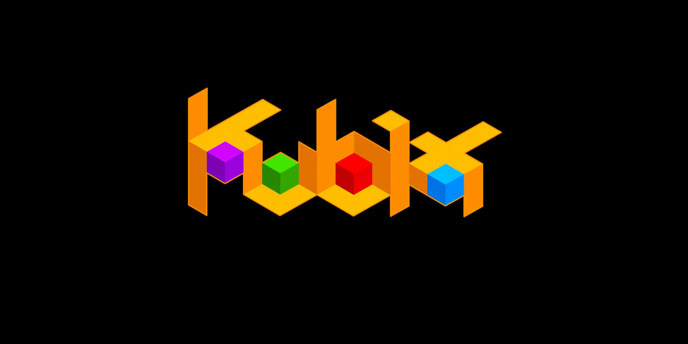 Kubix game logo