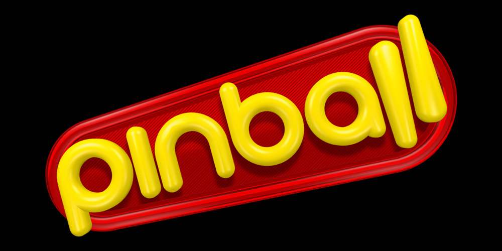 Pinball game logo