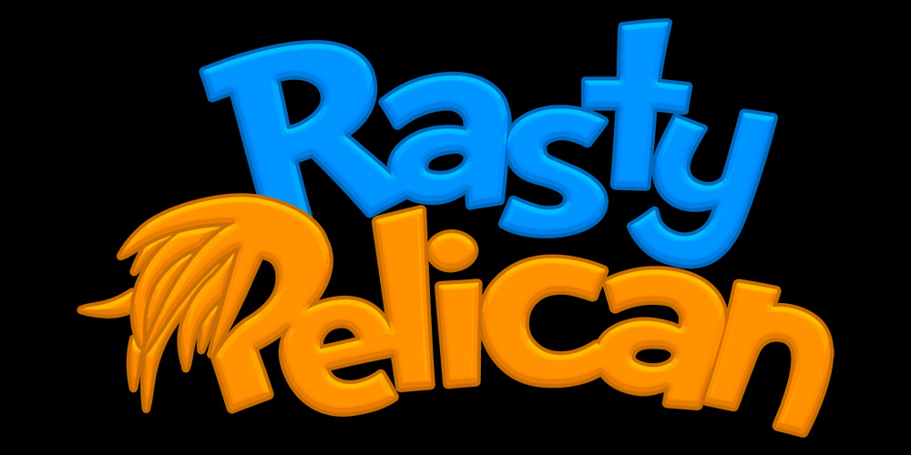 Rasty Pelican game logo