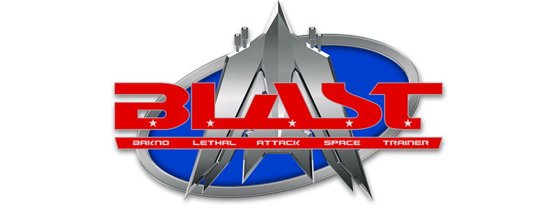 Blast. Arcade, lasers, bombs, power-ups, epic action for hours
