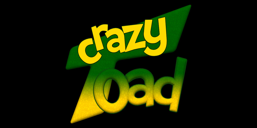Crazy Toad game logo