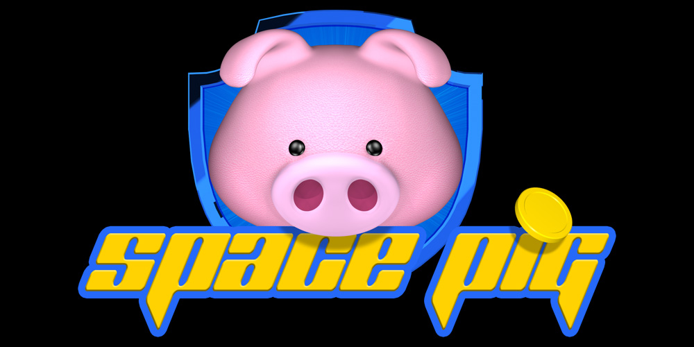 Space Pig game logo